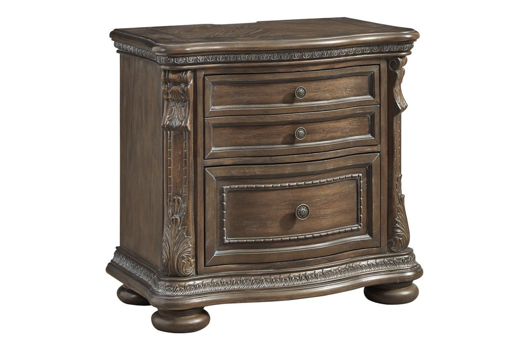 Charmond Brown Nightstand - B803-92 - Gate Furniture