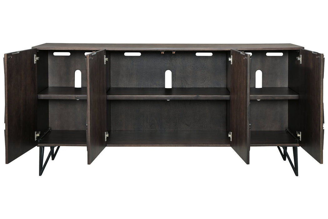 Chasinfield Dark Brown 72" TV Stand - W648-68 - Gate Furniture