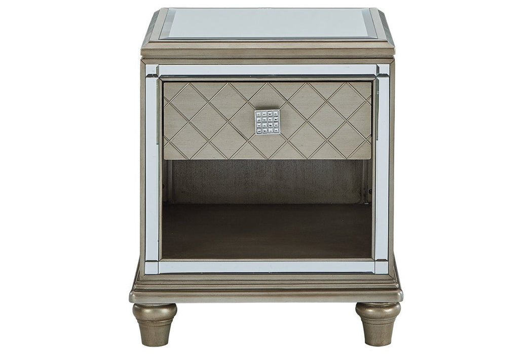 Chevanna Platinum End Table - T942-3 - Gate Furniture