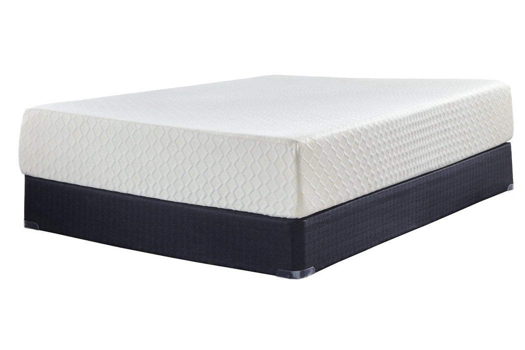 Chime 12 Inch Memory Foam White King Mattress in a Box - M72741 - Gate Furniture