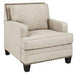 Claredon Linen Chair - 1560220 - Gate Furniture