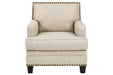 Claredon Linen Chair - 1560220 - Gate Furniture