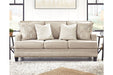 Claredon Linen Sofa - 1560238 - Gate Furniture