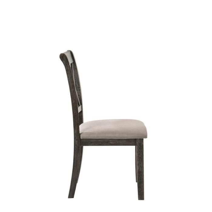 Claudia II Side Chair (2Pc) - 71882 - In Stock Furniture