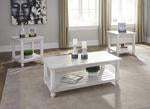Cloudhurst White Table (Set of 3) - T488-13 - Gate Furniture