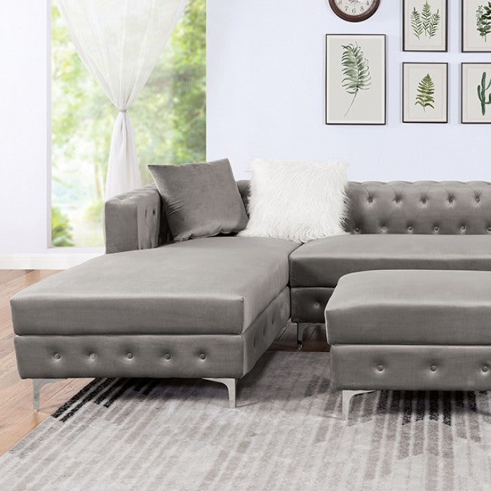 CIABATTONI Gray Sectional