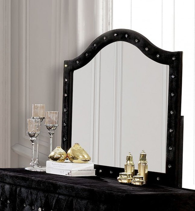 SANSOM Black Queen Bedroom Set