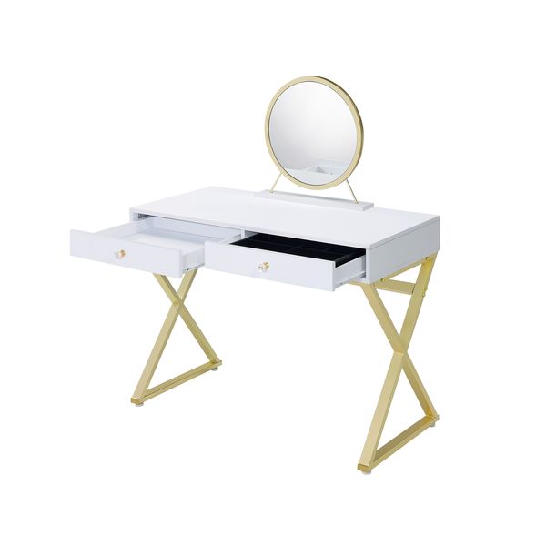 Coleen Vanity Desk - AC00667 - In Stock Furniture