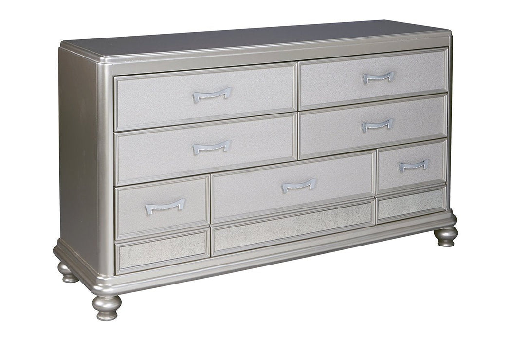 Coralayne Silver Dresser - B650-31 - Gate Furniture