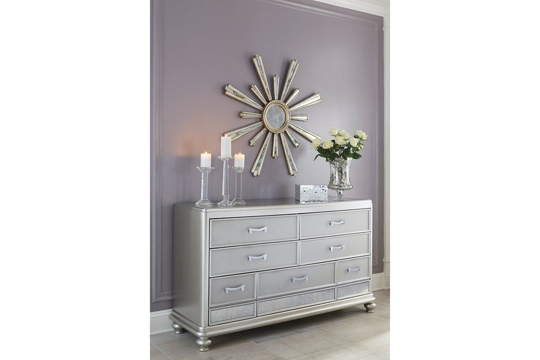 Coralayne Silver Dresser - B650-31 - Gate Furniture