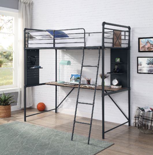 Cordelia Twin Loft Bed - 38310 - In Stock Furniture