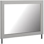 Cottonburg Light Gray/White Bedroom Mirror - B1192-36 - Gate Furniture