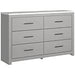 Cottonburg Light Gray/White Dresser - B1192-31 - Gate Furniture