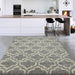 Cozy Shag Collection Solid Shag Rug Contemporary Soft Shaggy Area Rug, 5'3" X 7', Teal - â€COZY7033-5X7 - Gate Furniture