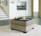 Creswell Ottoman With Storage - 1530511 - In Stock Furniture