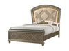 Cristal Gold LED King Panel Bed - Gate Furniture