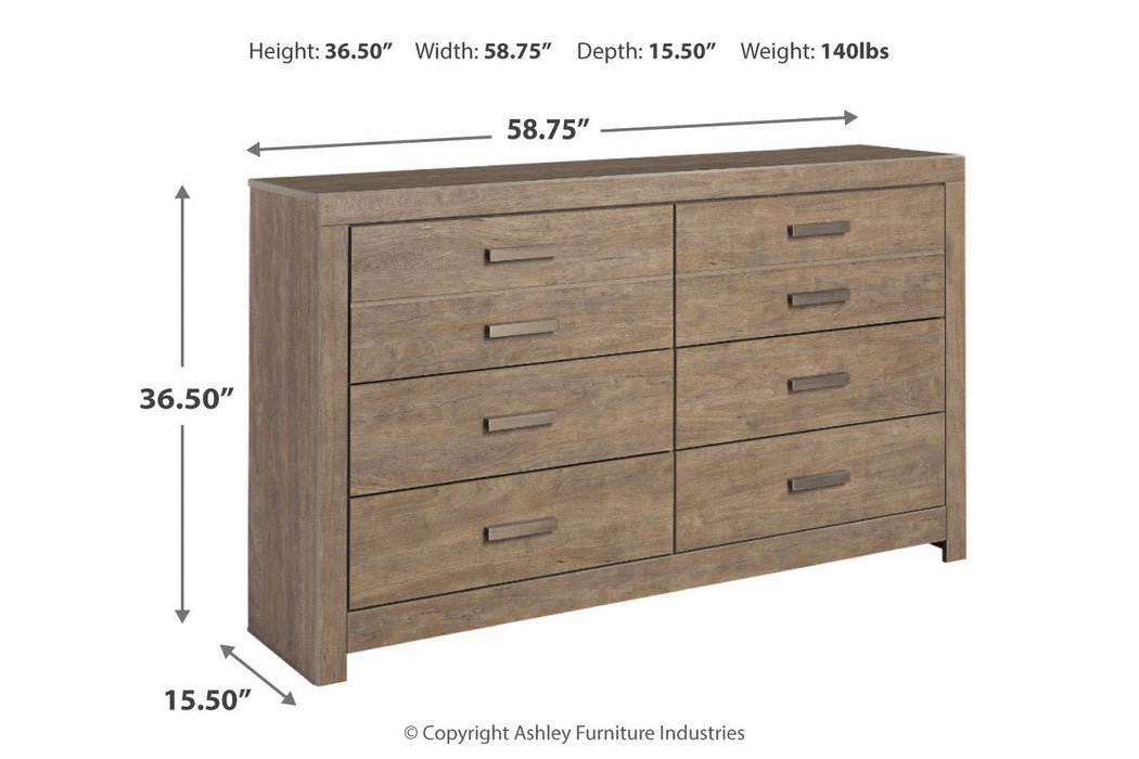 Culverbach Gray Dresser - B070-31 - Gate Furniture