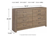 Culverbach Gray Dresser - B070-31 - Gate Furniture