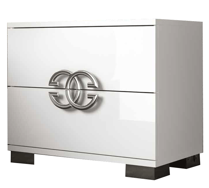 Dafne Nightstand White - i25674 - In Stock Furniture