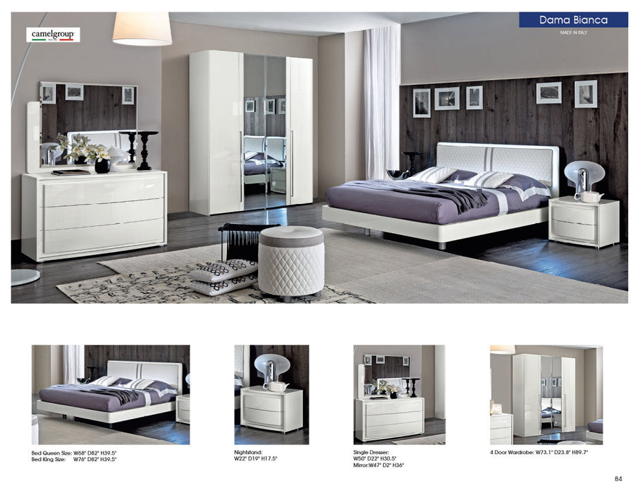 Dama Bianca Bedroom By Camelgroup Italy Set - Gate Furniture