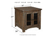 Danell Ridge Brown End Table - T446-3 - Gate Furniture