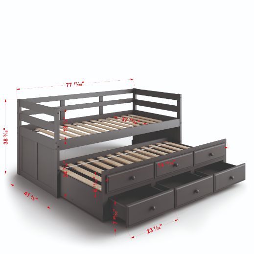 Darcie Captain Bed - 39235 - In Stock Furniture