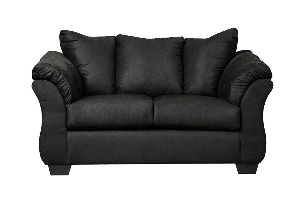 Darcy Black Loveseat - 7500835 - Gate Furniture