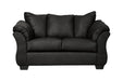 Darcy Black Loveseat - 7500835 - Gate Furniture