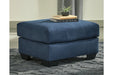 Darcy Blue Ottoman - 7500714 - Gate Furniture