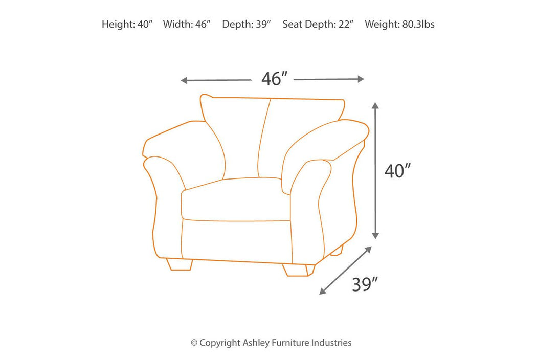 Darcy Cobblestone Chair - 7500520 - Gate Furniture