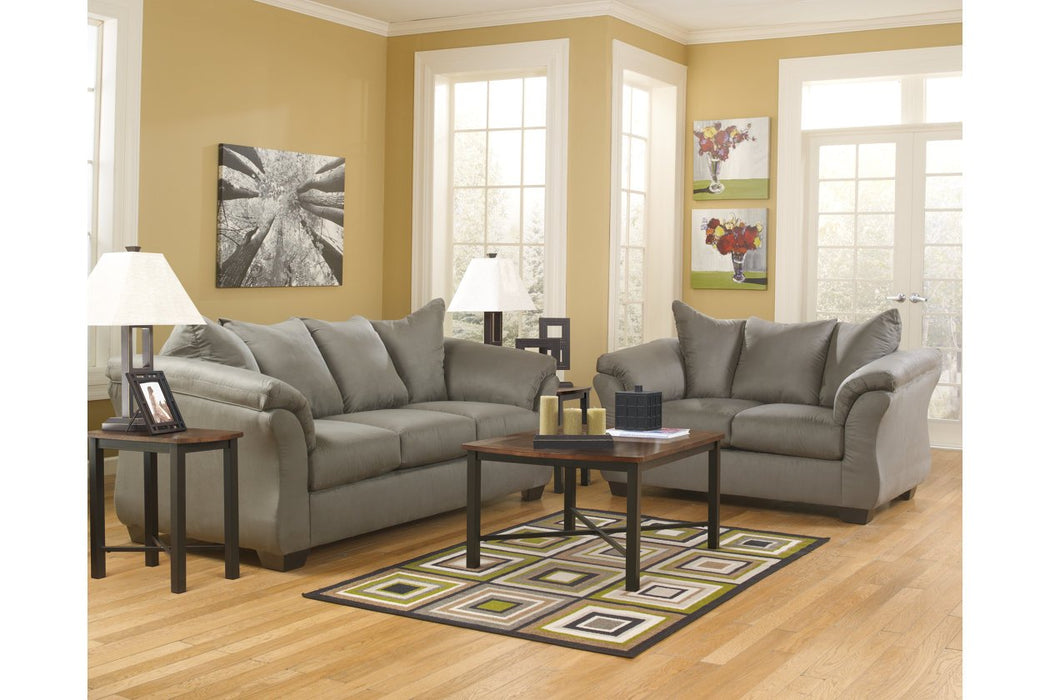 Darcy Cobblestone Loveseat - 7500535 - Gate Furniture