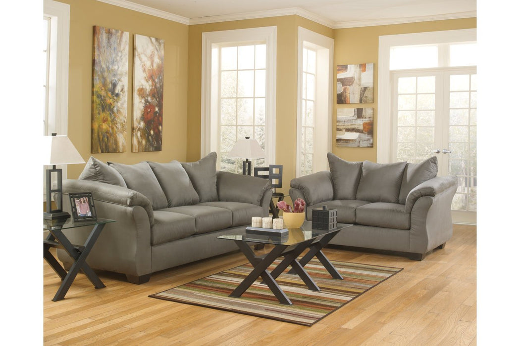 Darcy Cobblestone Loveseat - 7500535 - Gate Furniture