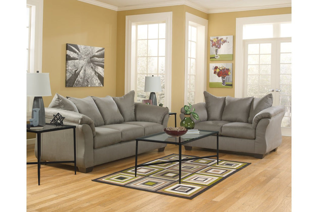 Darcy Cobblestone Loveseat - 7500535 - Gate Furniture