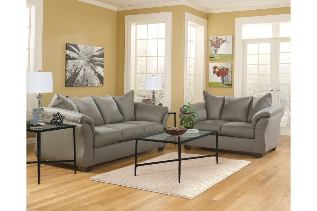 Darcy Cobblestone Loveseat - 7500535 - Gate Furniture