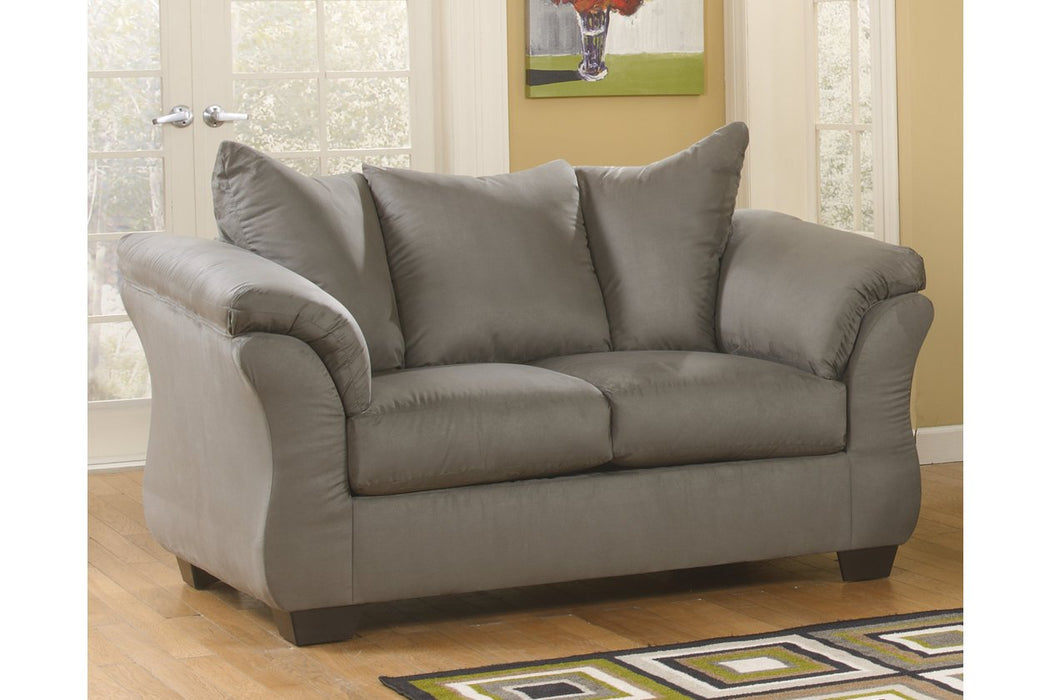 Darcy Cobblestone Loveseat - 7500535 - Gate Furniture