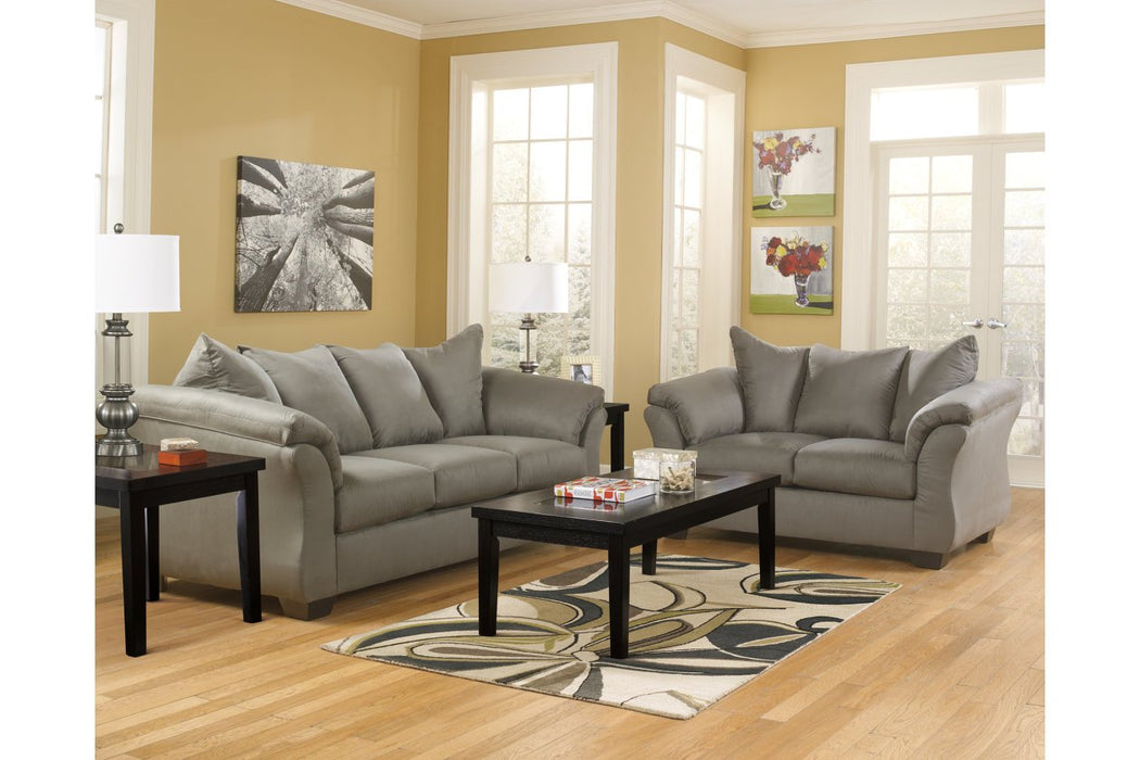 Darcy Cobblestone Loveseat - 7500535 - Gate Furniture