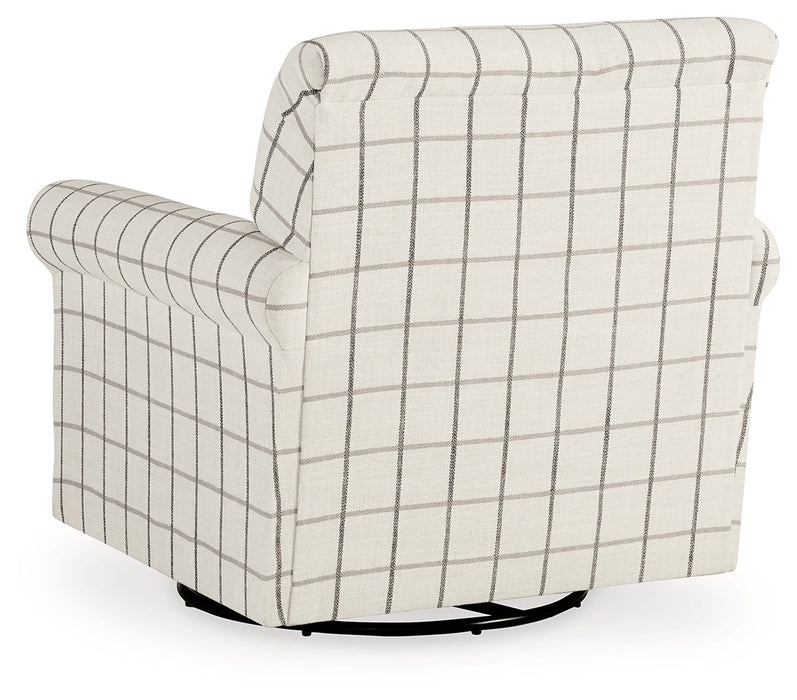 Davinca Swivel Glider Accent Chair - 3520442