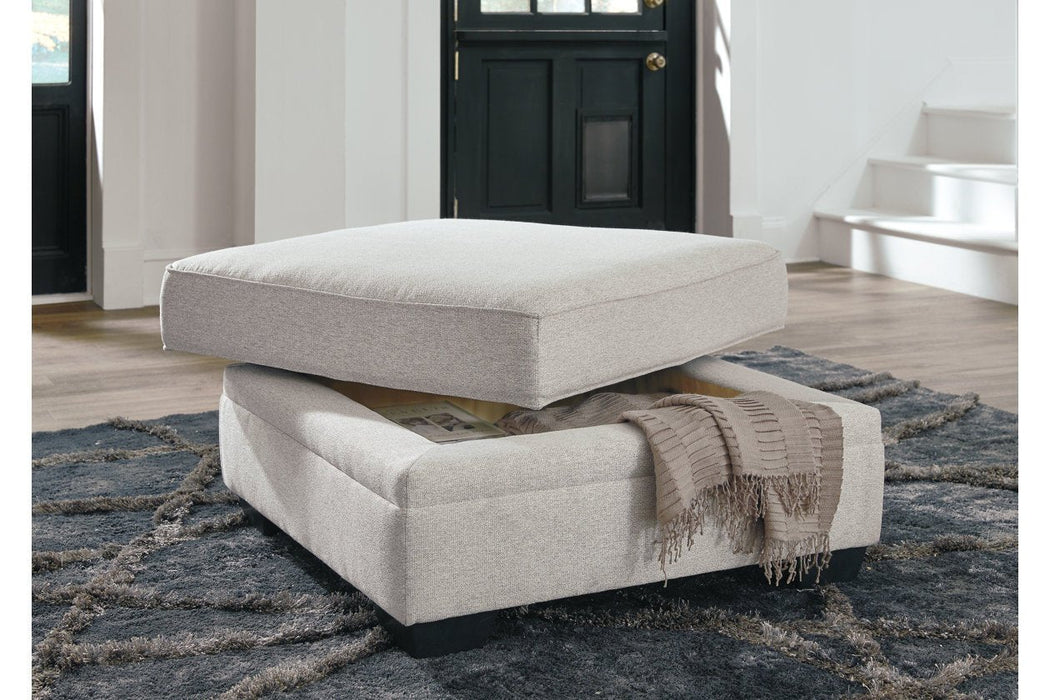 Dellara Chalk Ottoman - 3210111 - Gate Furniture