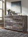 Derekson Multi Gray Dresser - B200-31 - Gate Furniture