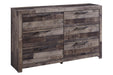 Derekson Multi Gray Dresser - B200-31 - Gate Furniture