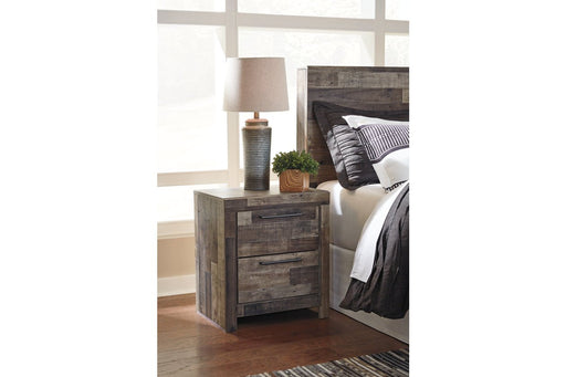 Derekson Multi Gray Nightstand - B200-92 - Gate Furniture