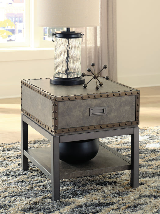 Derrylin End Table - T973-3 - In Stock Furniture