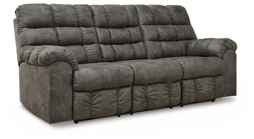 Derwin Reclining Sofa with Drop Down Table - 2840289 - In Stock Furniture