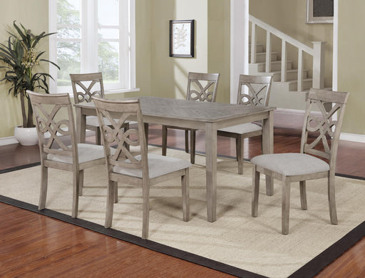 Deutzia 7Pc Dining Set(7In1) - D3799-7IN1 - Gate Furniture