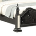 Diana Black King Bed - DIANA-BL-KB - Gate Furniture