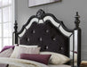 Diana Black King Bed - DIANA-BL-KB - Gate Furniture