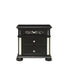 Diana Black Nightstand - DIANA-BLACK-NS W/USB - Gate Furniture