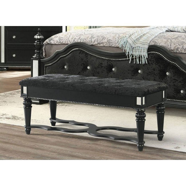 Diana Ediana Black Bedroom Set - Gate Furniture