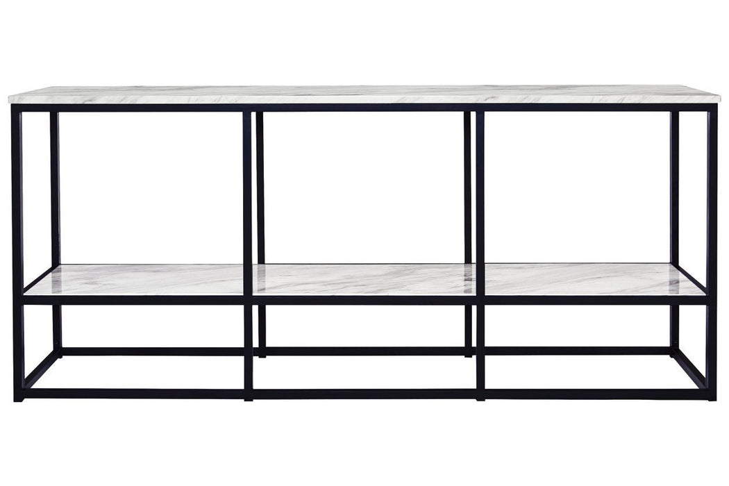 Donnesta Gray/Black 65" TV Stand - W192-10 - Gate Furniture