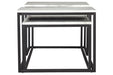 Donnesta Gray/Black Table (Set of 3) - T182-13 - Gate Furniture